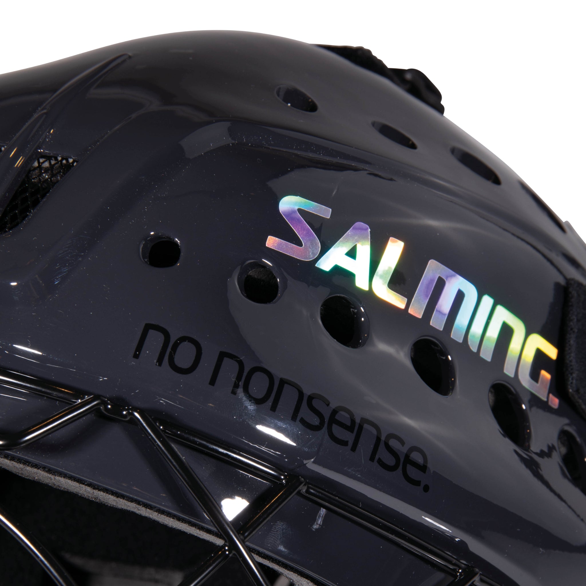 Salming Målvaktshjälm Phoenix Elite Black-Innebandy24