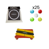 Träningspaket: Ultimate Shooting Targets - Skiller PRO - Crater MIX 25-pack-Innebandy24