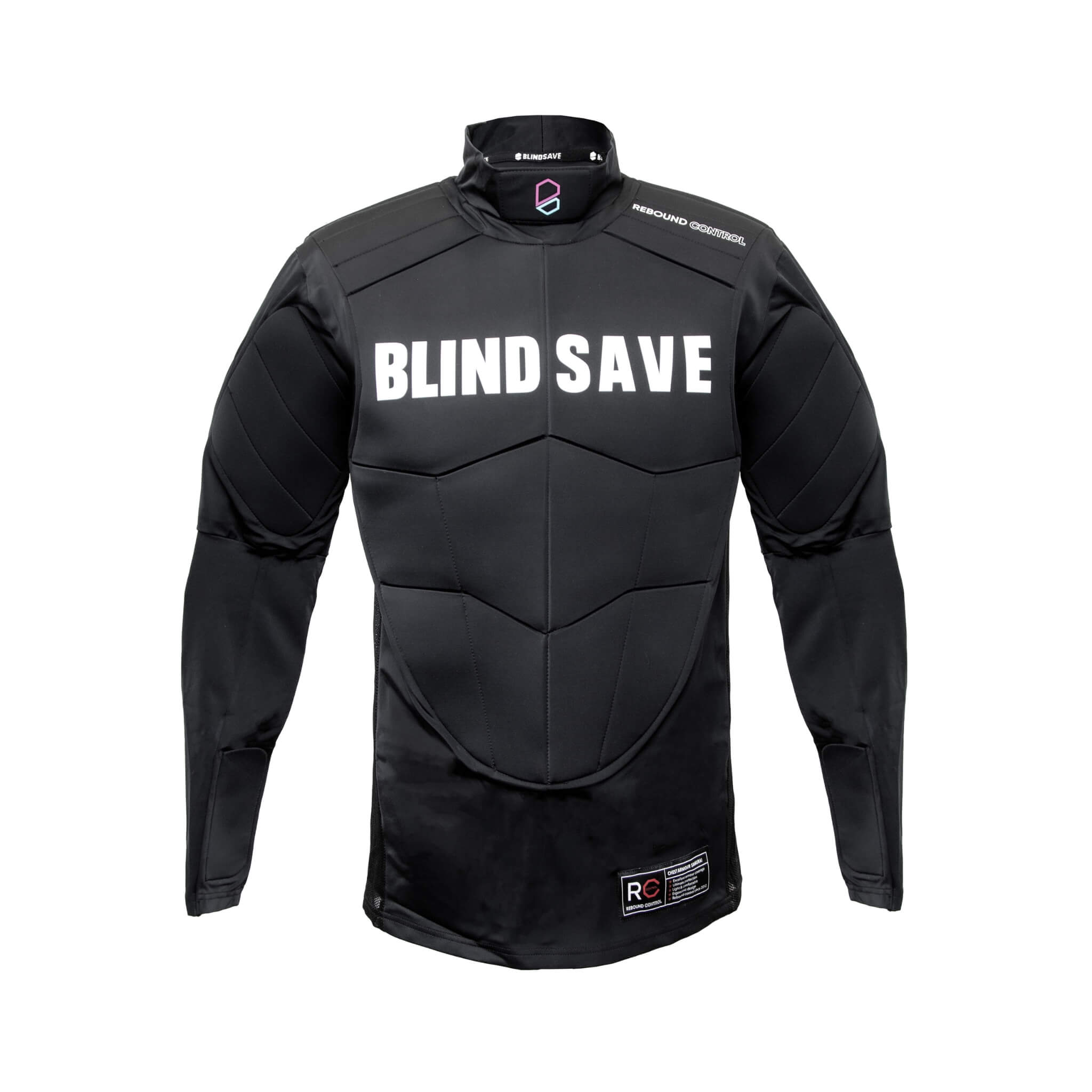 Blindsave Skyddströja SAMURAI RC (L/S) Black-Innebandy24