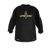 Unihoc Målvaktströja ALPHA Evolab Black/Gold-Innebandy24