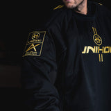 Unihoc Målvaktströja ALPHA Evolab Black/Gold-Innebandy24