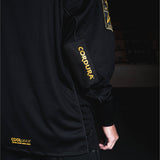 Unihoc Målvaktströja ALPHA Evolab Black/Gold-Innebandy24