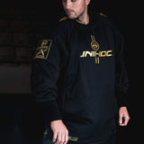 Unihoc Målvaktströja ALPHA Evolab Black/Gold-Innebandy24