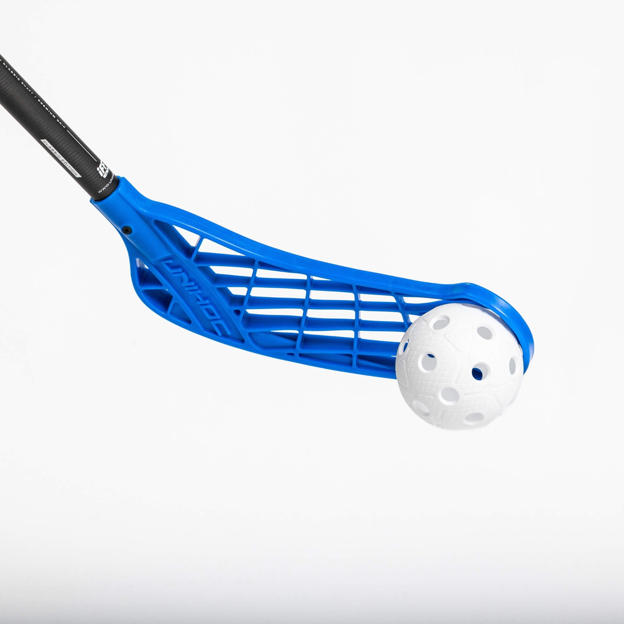 Unihoc Innebandyblad EVO3 Hook (PE) Bright Blue-Innebandy24