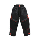 Zone Målvaktsbyxa PRO SR Black/Red-Innebandy24