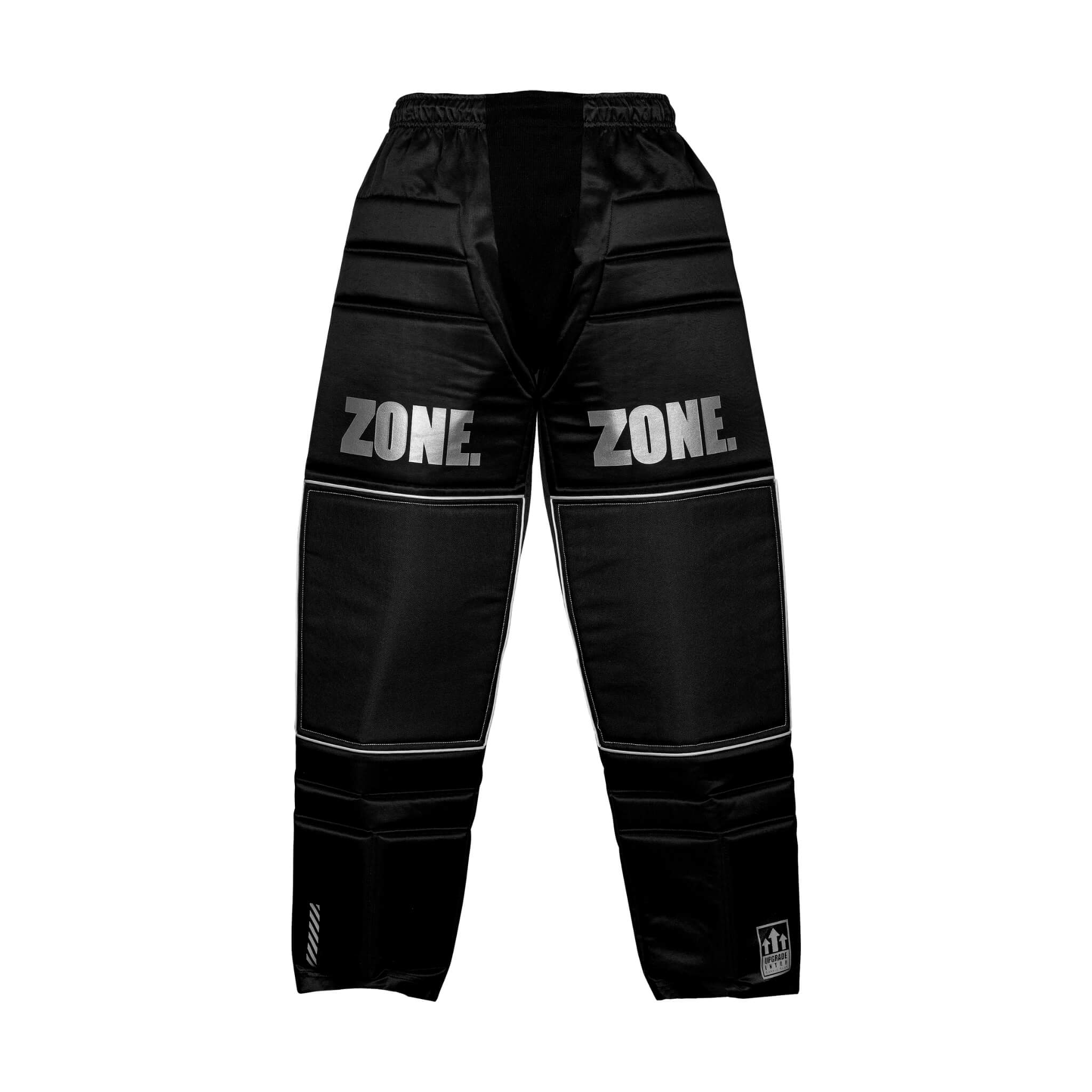 Zone Målvaktsbyxor INTRO SR Black/Silver-Innebandy24