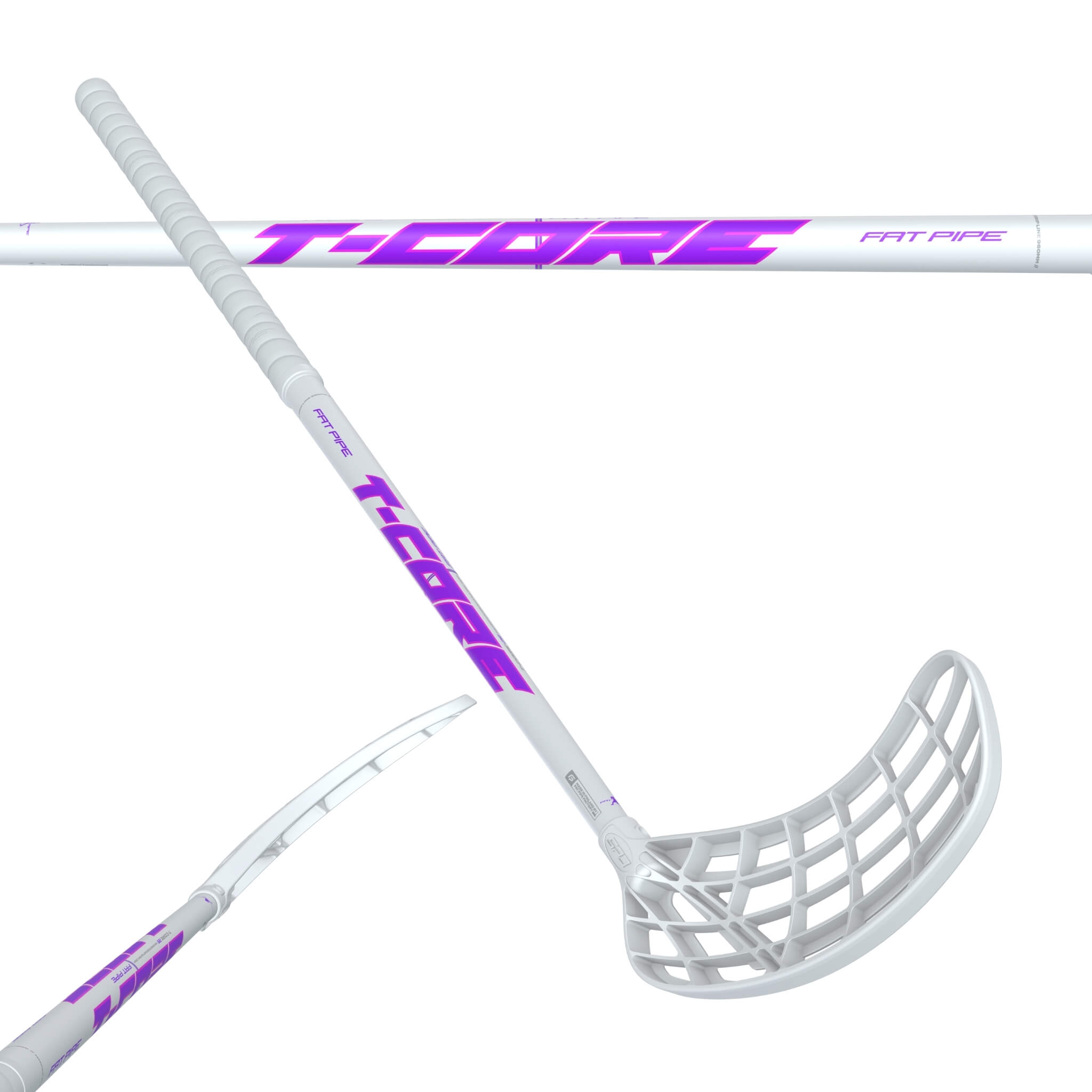 Fat Pipe Innebandyklubba T-Core 29 SPD Grey/Purple-Innebandy24