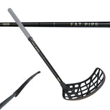 Fat Pipe Innebandyklubba RAW 29 Low Kick CTRL SLICKS Coal Black/Space Grey