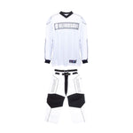 Blindsave Målvaktspaket SR: LEGACY Målvaktströja Och Målvaktsbyxa White-Innebandy24