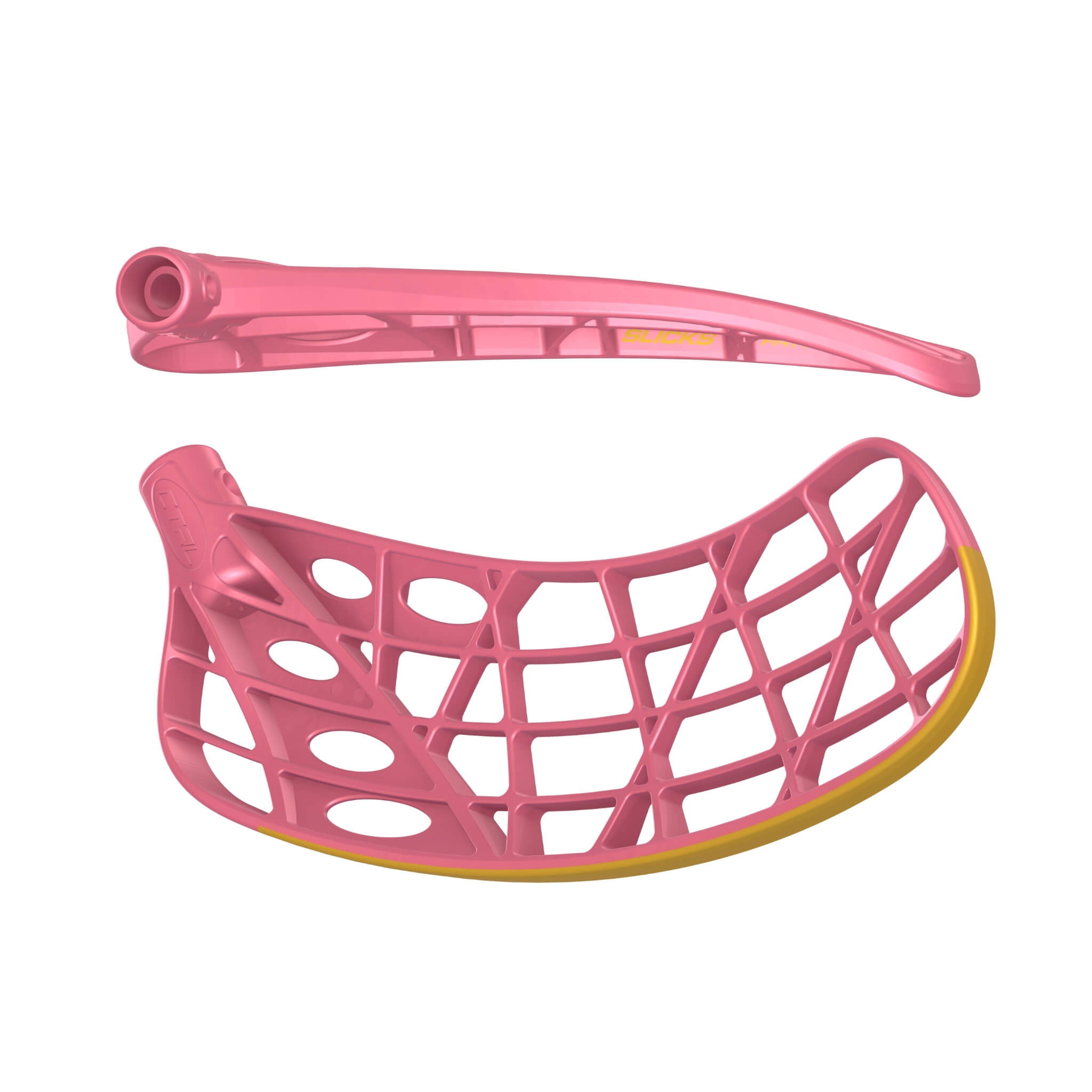 Fat Pipe Innebandyblad CTRL Slicks (PPB) Schrimp Pink / (PE) Gold-Innebandy24
