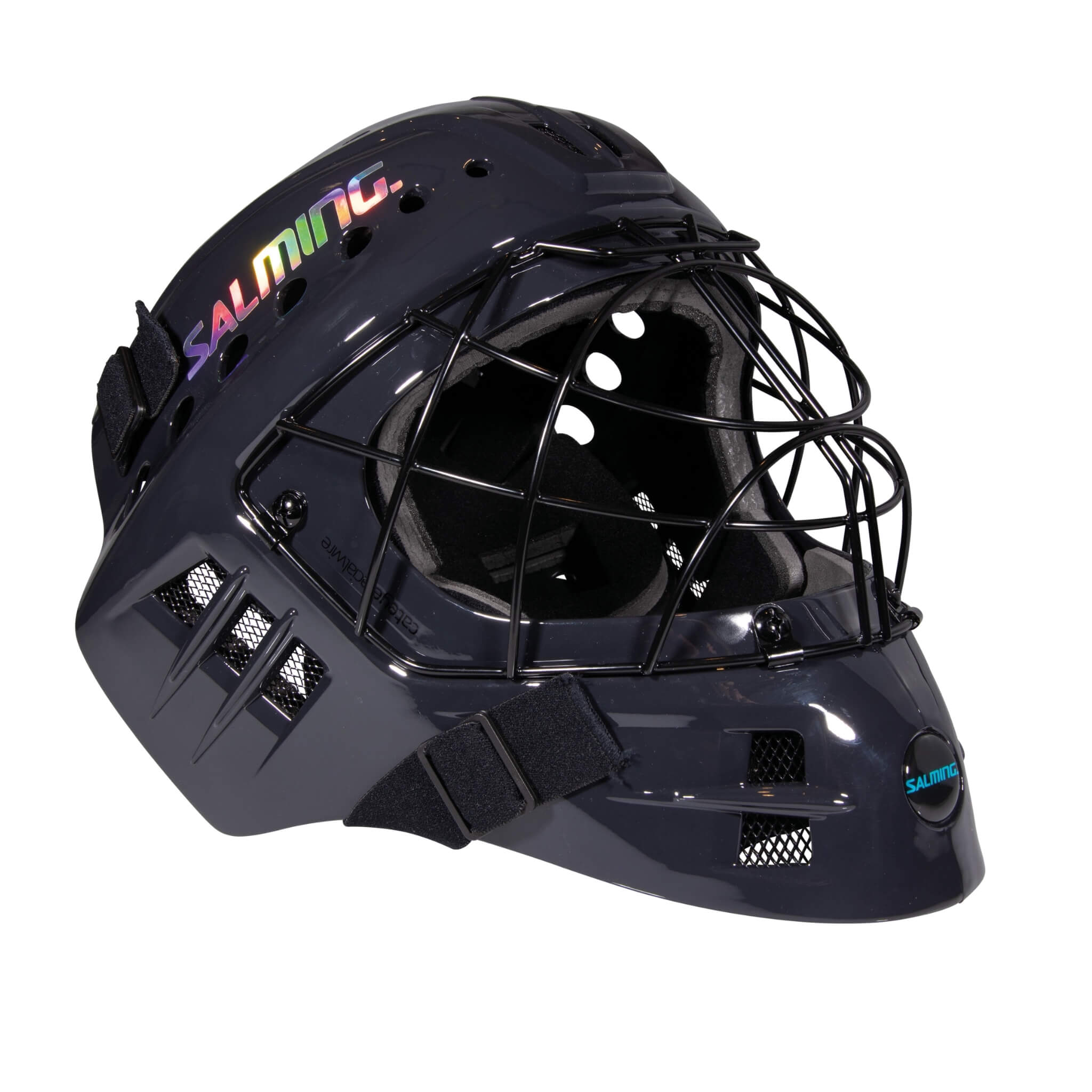Salming Målvaktshjälm Phoenix Elite Black-Innebandy24