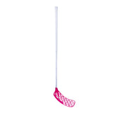 Salming Innebandyklubba Flow Powerlite Aero 27 White/Magenta