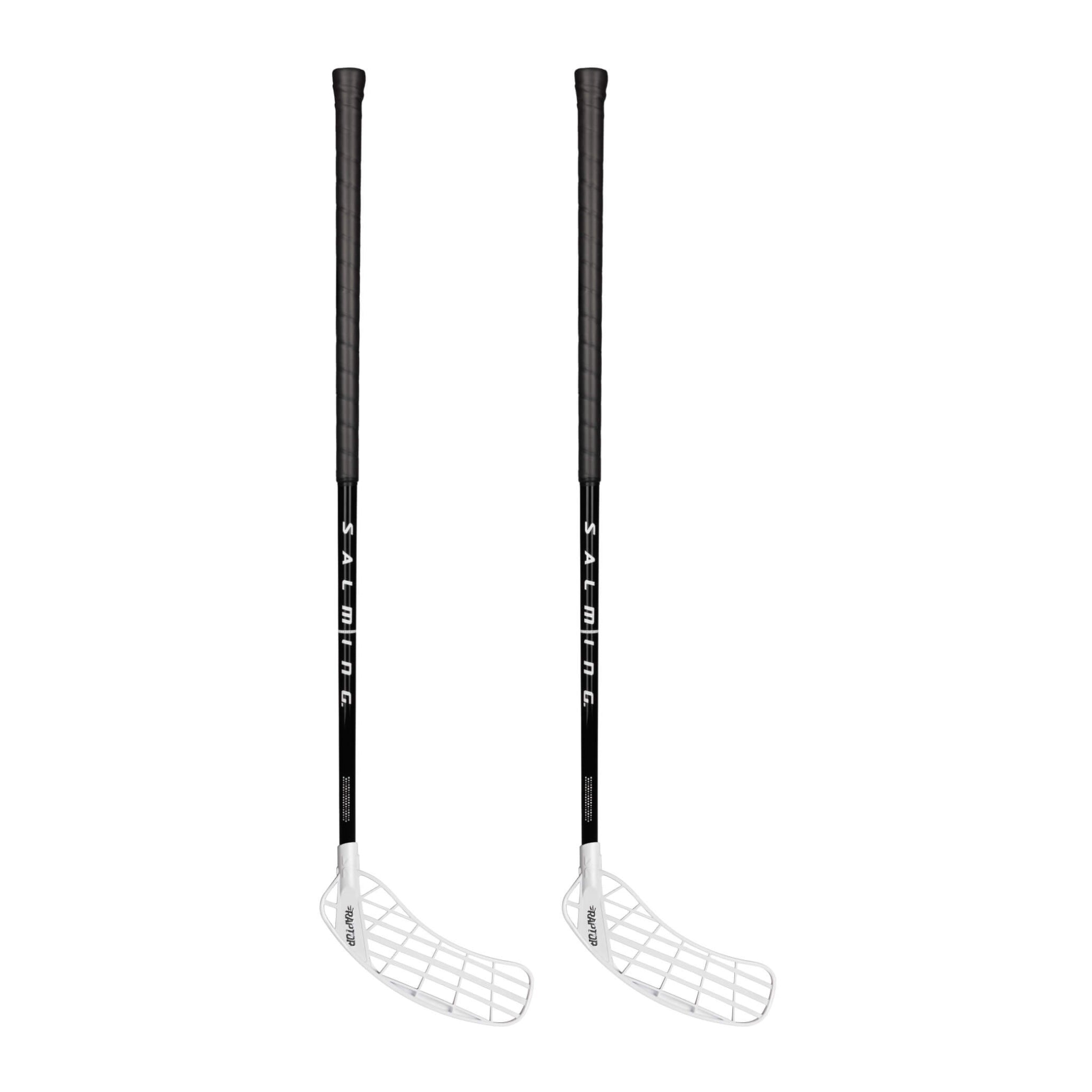 Salming Innebandyklubba Raptor RUSH 32 Black/White 2-pack-Innebandy24