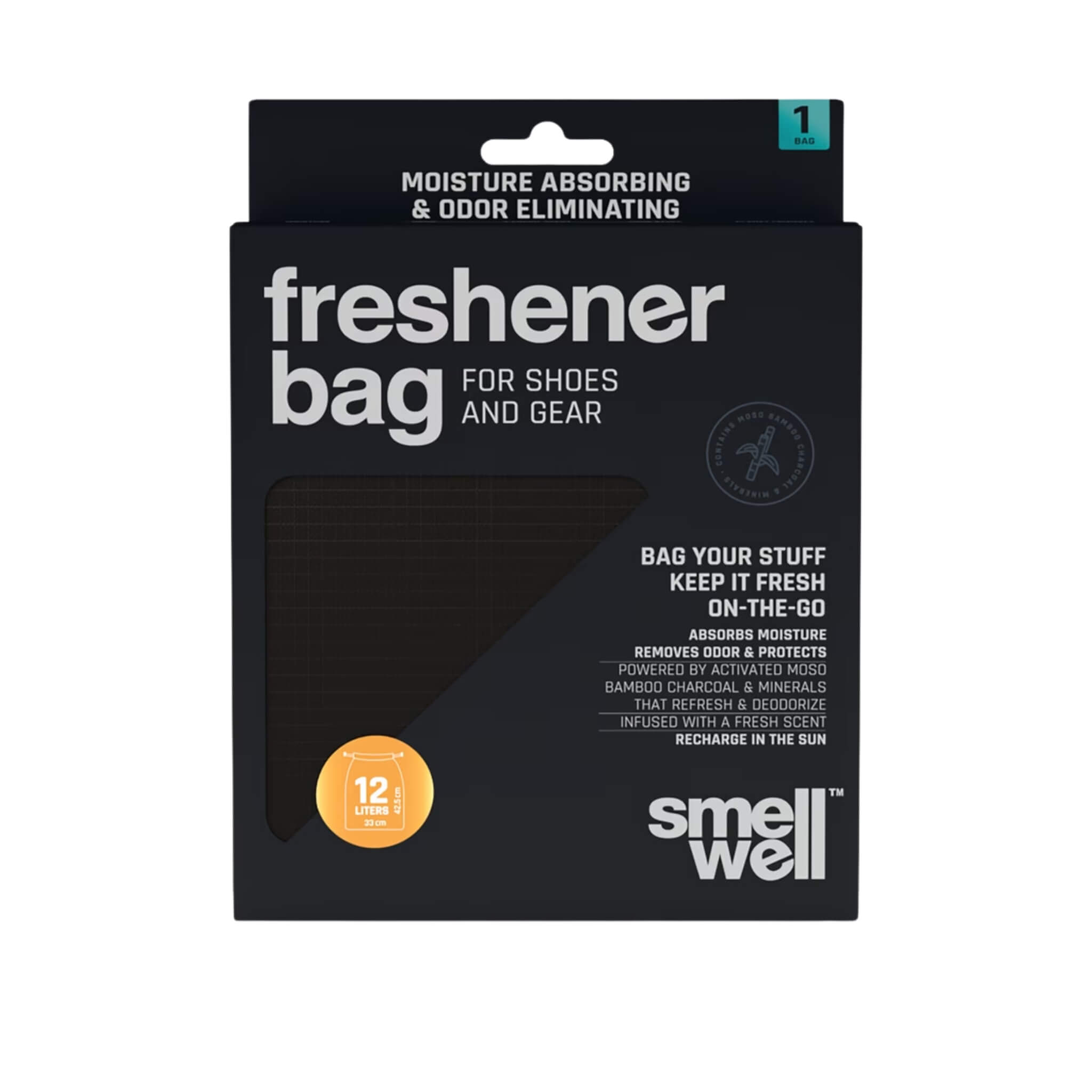 SmellWell Freshener Bag Black-Innebandy24