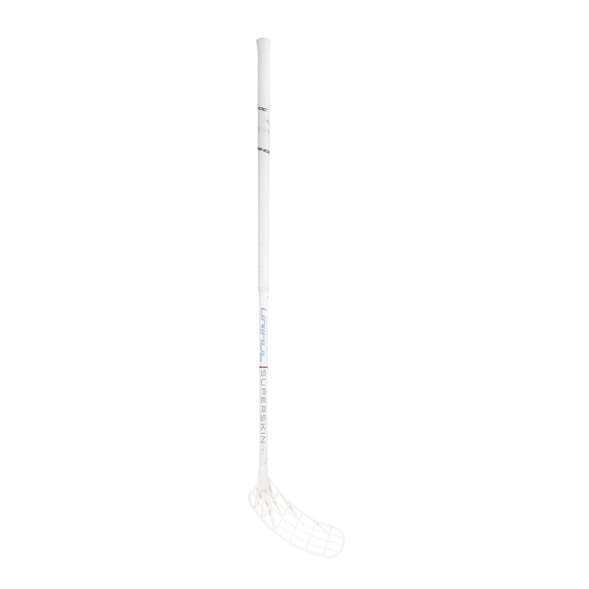 Unihoc Innebandyklubba UNILITE Superskin Slim 26 White/Red-Innebandy24