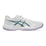 Asics Innebandyskor Upcourt 6 GS Kids White/Foggy Teal