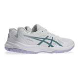 Asics Innebandyskor Upcourt 6 GS Kids White/Foggy Teal