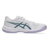 Asics Innebandyskor Upcourt 6 GS Kids White/Foggy Teal