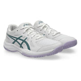 Asics Innebandyskor Upcourt 6 GS Kids White/Foggy Teal