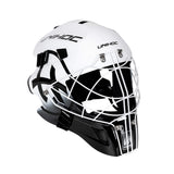 Unihoc Målvaktshjälm INFERNO 66 (cat-eye cage) White/Black