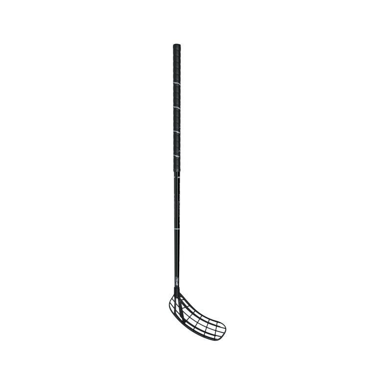 Fat Pipe Innebandyklubba RAW Concept BOW 28 SPD Black, Svart innebandyklubba från Fat Pipe