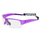 Unihoc Innebandyglasögon VICTORY JR (HARD CASE) Purple