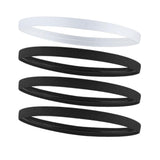 Wear2 Hårband 4-pack Black/White