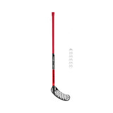 Unihoc Set FIGHTER - 12 Innebandyklubbor (96cm) + 6 Innebandybollar