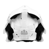 Zone Målvaktshjälm UPGRADE Cat-Eye-Cage White/Silver