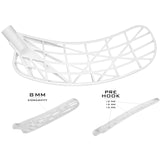 Unihoc Innebandyblad EVOLITE (PP-TI) Ice Grey