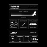 Fat Pipe Innebandyklubba RAW 29 REG JAB FH2 Black