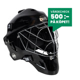 Zone Målvaktshjälm UPGRADE PRO (Cat-Eye-Cage) Black/Silver