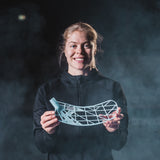 Oxdog Innebandyblad OptiLight PP Carbon (MBC) Arctic Frost/Silver