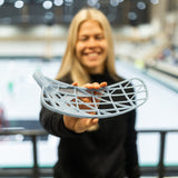 Oxdog Innebandyblad OptiLight PP Carbon (MBC) Arctic Frost/Silver