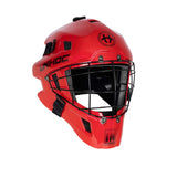 Unihoc Målvaktshjälm INFERNO 44 (Round Cage) Red