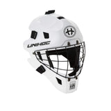 Unihoc Målvaktshjälm INFERNO 44 (Round Cage) White