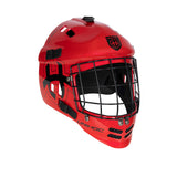 Unihoc Målvaktshjälm SHIELD Red