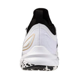 Mizuno Innebandyskor WAVE Luminous 3 White/Black/GE Gold