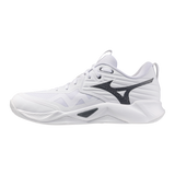Mizuno Innebandyskor WAVE MOMENTUM PRO White/Metallic Grey/Black