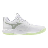 Mizuno Innebandyskor WAVE MOMENTUM PRO Wmn White/Aqua Gray/Ambrosia