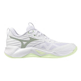Mizuno Innebandyskor WAVE MOMENTUM PRO Wmn White/Aqua Gray/Ambrosia