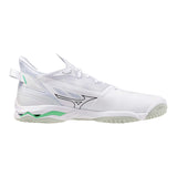 Mizuno Innebandyskor WAVE Mirage 5 White/Black/Frozen Emerald