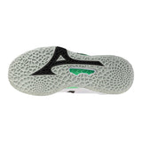Mizuno Innebandyskor WAVE Stealth Neo 2 White/Black/Frozen Emerald