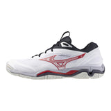 Mizuno Innebandyskor WAVE Stealth 6 White/Salsa/Black