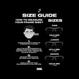 Zone Innebandyglasögon PROTECTOR Intro JR Black/White