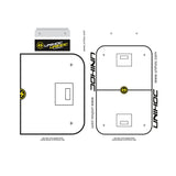 Unihoc Tactic Board 24x40 cm including pen
