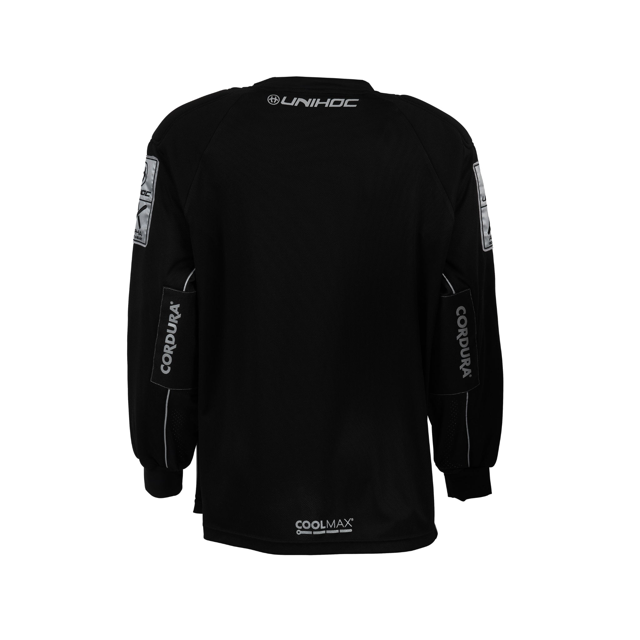 Unihoc Målvaktströja ALPHA Black/Silver-Innebandy24
