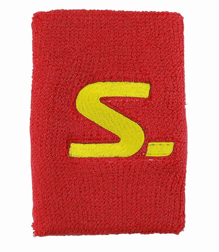 Salming Svettband Red/Yellow 2-Pack, Röd/Gul svettband från Salming