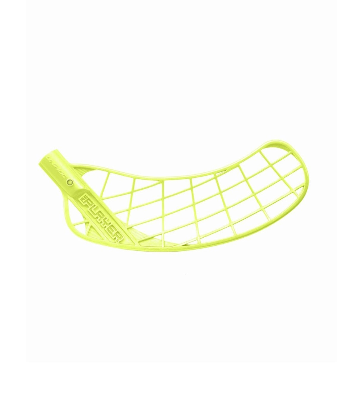 Unihoc Innebandyblad RePlayer Neon Yellow, Neon gul innebandyblad från Unihoc